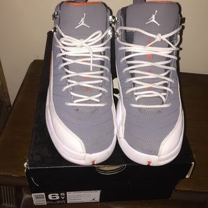 Jordan Retro 12 Orange/Grey/White (2012 Release)