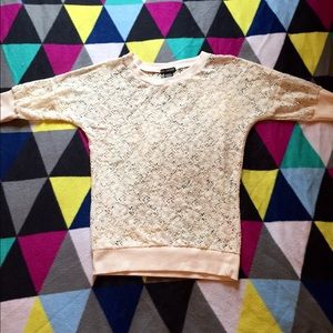 🐑Vanilla Lace 3/4 Sleeve Spirit Jersey🐑