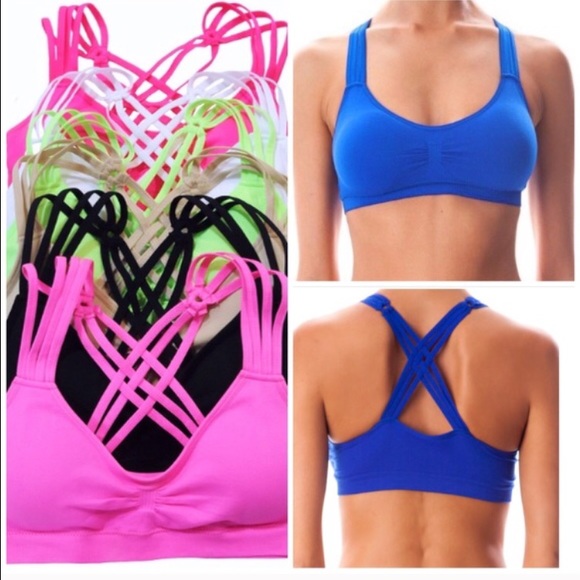 Tops - Criss cross Bralettes