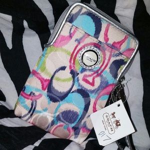 Coach wristlet