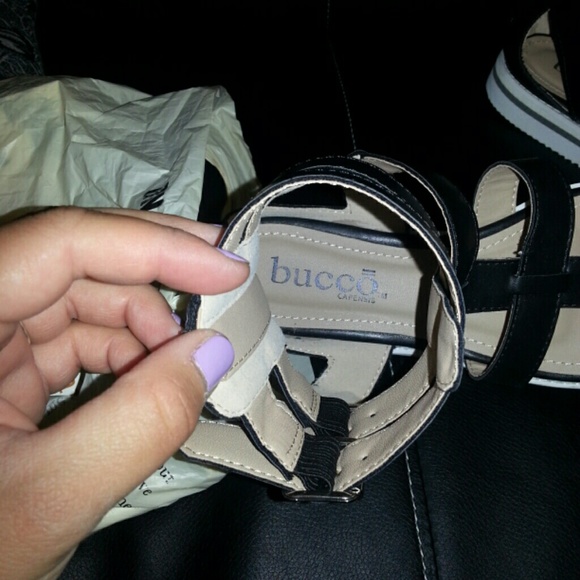 Bucco Platform Sandals (New w/o Tags) - Picture 2 of 3