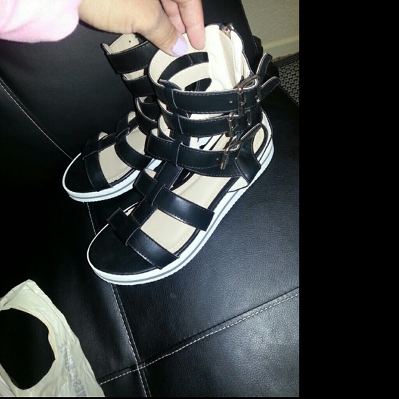 Bucco Platform Sandals (New w/o Tags) - Picture 3 of 3