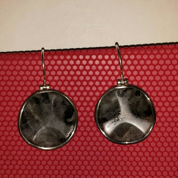 Silpada Wavy Feldspar earrings