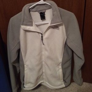 North face fleece jacket size large