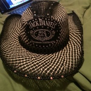 Jack Daniels staw cowboy hat