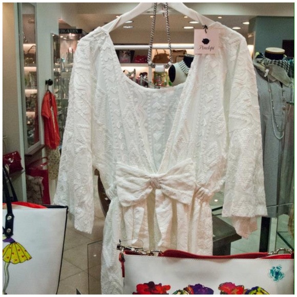 SOLD Ivory amazing dress by Pinelopi - Picture 5 of 6