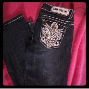 Rhinestone jeans