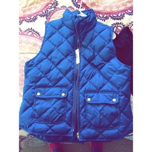 J. Crew Quilted Puffer Vest