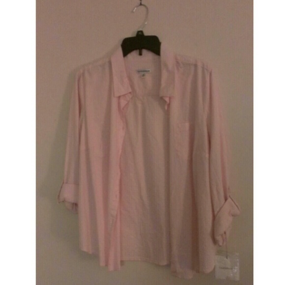 Pink Button Up Shirt
