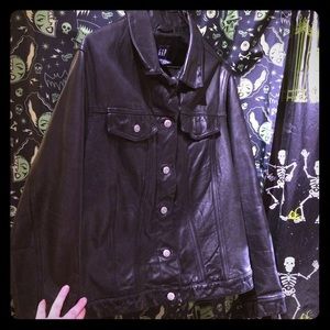 Vintage GAP leather jacket