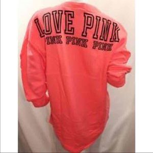 VS PINK Varsity Crewneck