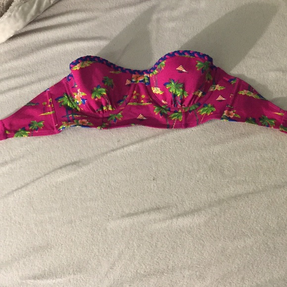 size XS Hollister strapless bikini