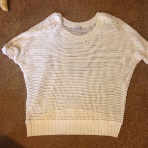 super cute creme short sleeve, stretchy!