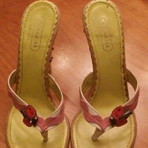 Authentic Coach Wedges