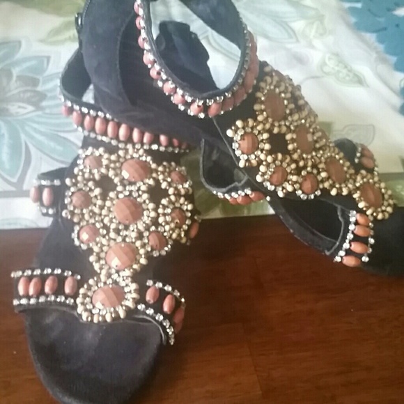 Black sandles kelsi Dagger