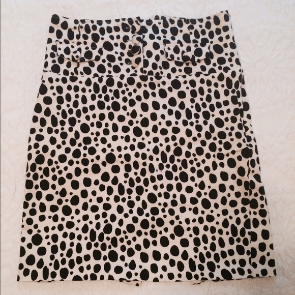Dalmatian Print PinUp Pencil Skirt