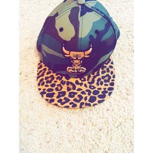 Cheetah/ Camo hat