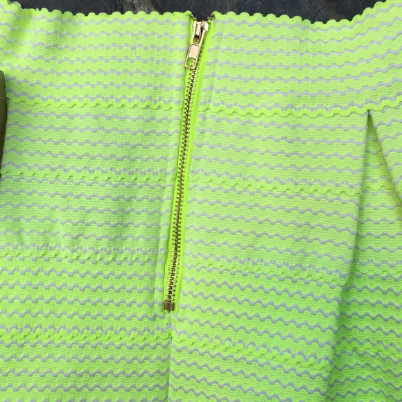 SOLD in bundle fun😍neon😍skirt - Picture 2 of 3