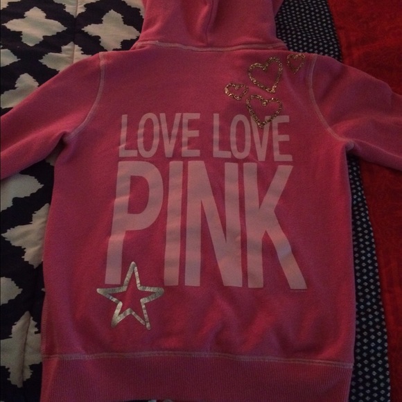 VS PINK zip up jacket!