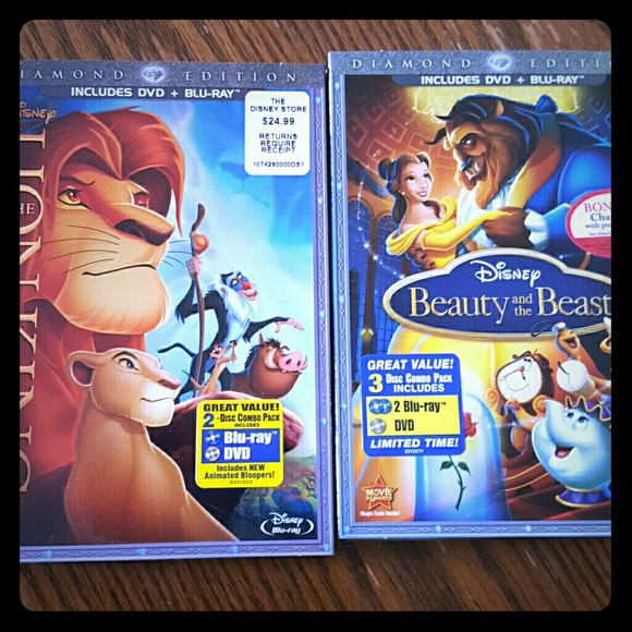 ❌SOLD❌ IN THE VAULT Disney Blu-ray