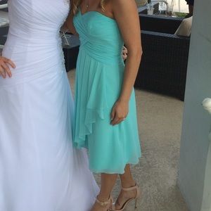 Spa colored bridesmaid dresses Clearance