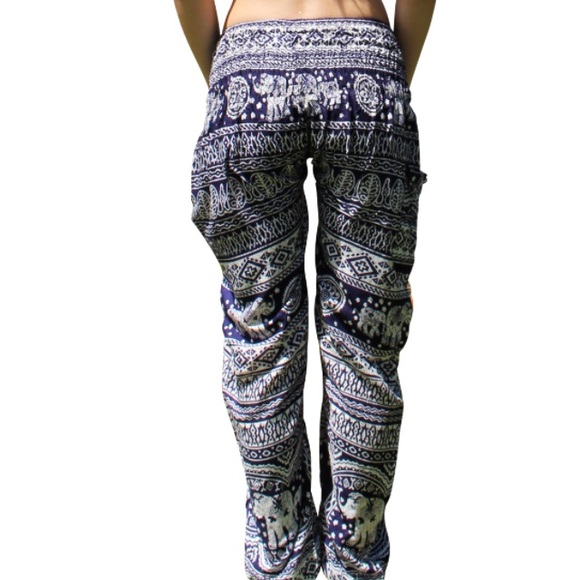 Elephant Harem Pants - Purple - Picture 2 of 4