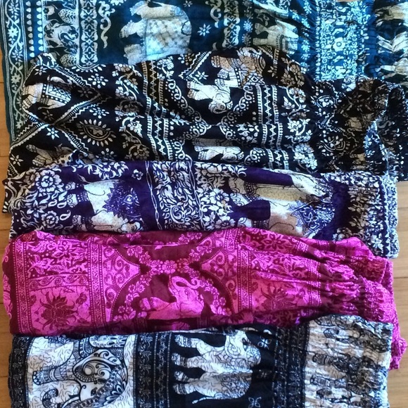 Elephant Harem Pants - Purple - Picture 4 of 4