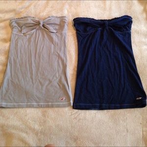 Hollister tops & shorts bundle