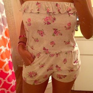 Floral romper!