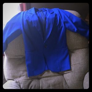 Electric blue blazer from Maurice's