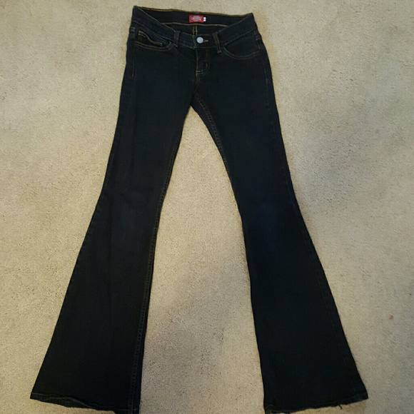 Dickies dark denim bell bottoms