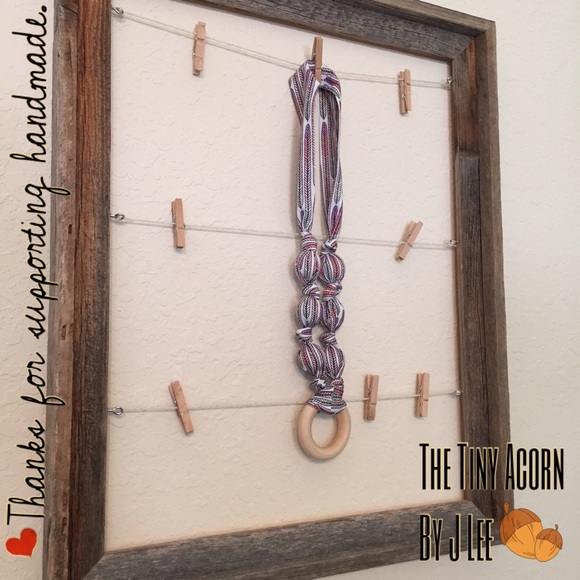 🎉HP 7/31🎉Nursing Necklace Organic Cotton - Picture 3 of 4