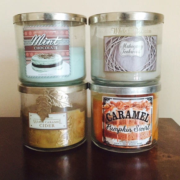 Bath and Body Works Candles Set of 4