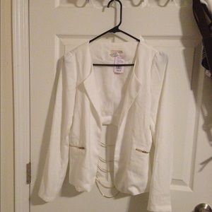 Ivory blazer