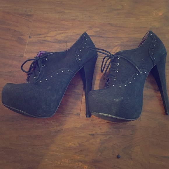 penny loves kenny Shoes - Penny loves Kenny lace up oxford booties