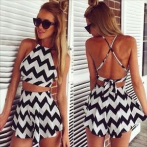 Summer boho woman's jumpsuit