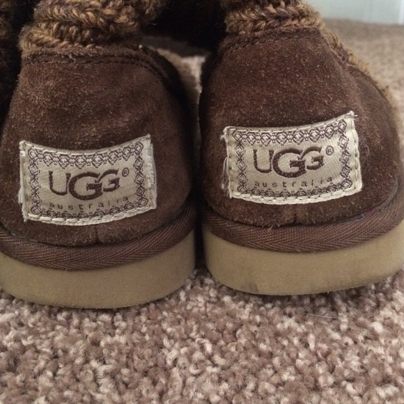 Ugg boots knit style