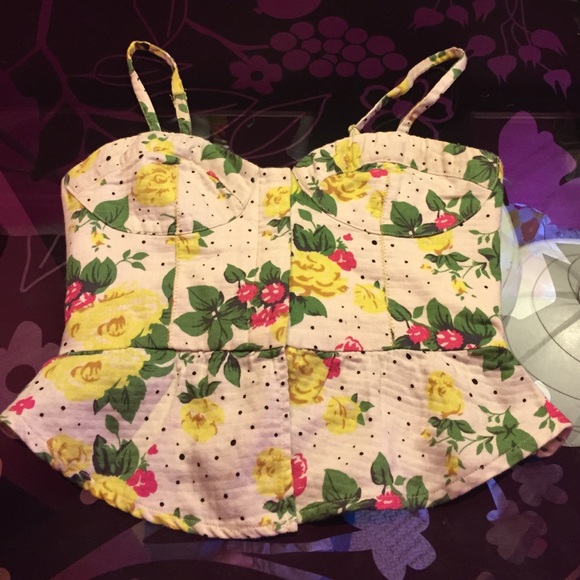 Urban Outfitters Corset Crop Top