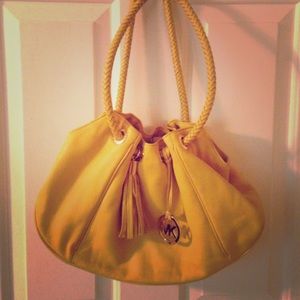 Micheal Kors yellow bag