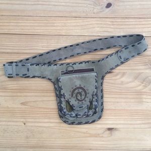 Vintage Leather Waist Bag