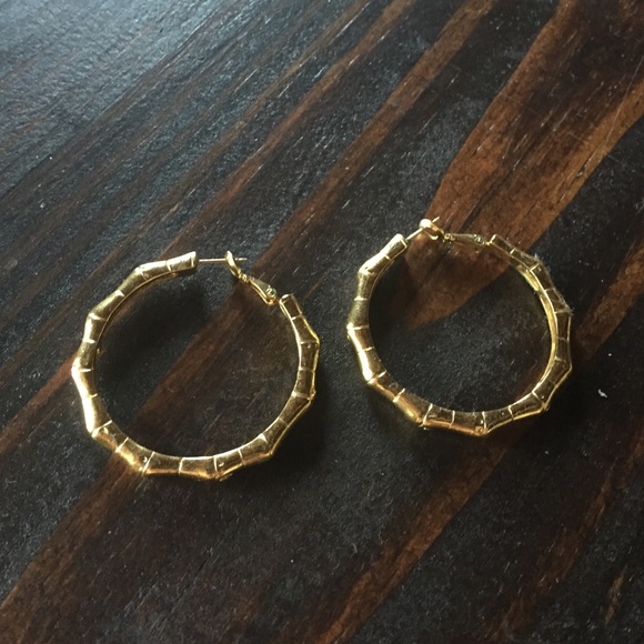 Lily Pulitzer Gold Hoop Earrings