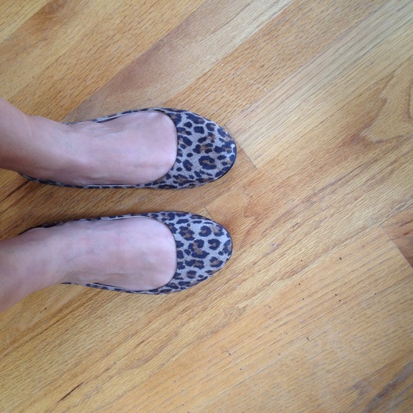 Cheetah print flats (Size 6) - Picture 3 of 3