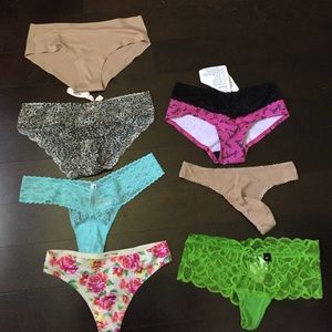 VS Sample Sale Small Panty Bundle