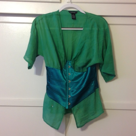 Moda International Victoria's Secret Corset Top