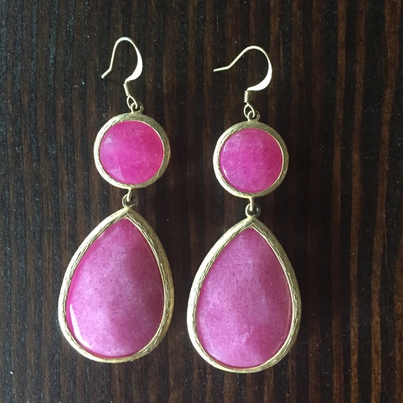 Bright Pink Earrings