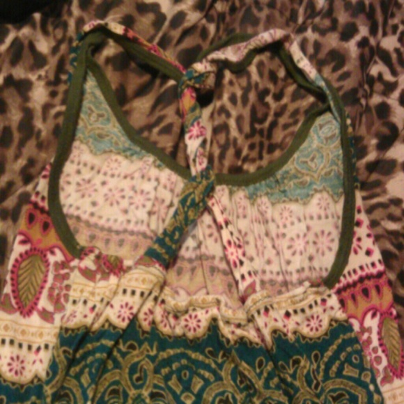 Boho pattern twist racerback - Picture 3 of 4