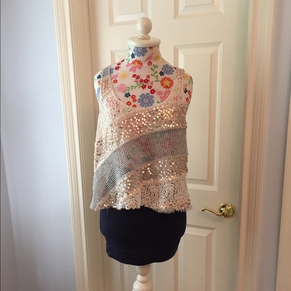 Free People Sequin Tank