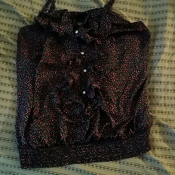 🚫SOLD🚫Beautiful confetti tank top 14-16