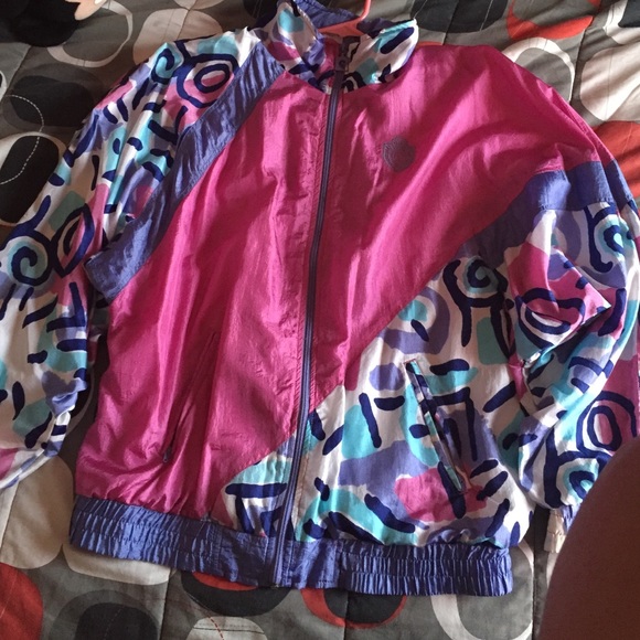 Retro windbreaker