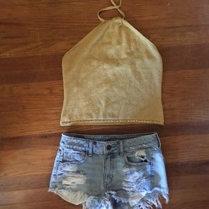 EXPRESS - Jeweled Halter - NEVER WORN, Like New